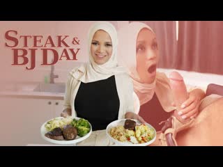 [hijabmylfs] jazmine cruz - steak and blowjob day